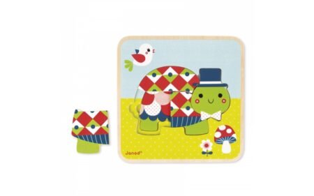 Пазл багатошаровий Janod Черепашка - Зображення 2