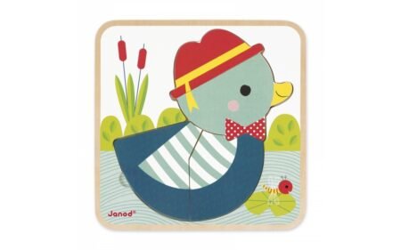 Пазл багатошаровий Janod Каченя - Зображення 3