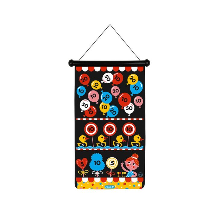 Гра Janod Магнітний дартс Веселий ярмарок J02083 - Зображення 4