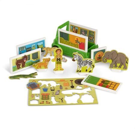 Ігровий магнітний набір  Сафарі-рятувальна машина  Melissa&Doug (MD30666) - Зображення 2