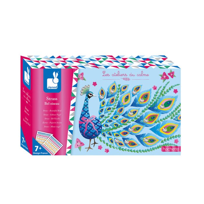 Набір для творчості Janod Стрази. Прекрасні пташки - Зображення 1