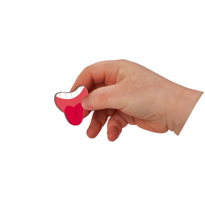 Магнітна книга Janod Смішні обличча - дівчинка J02717 - Зображення 2