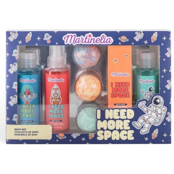 martinelia-i-need-more-space-complete-bath-set-kit-sol-do-kapie-100g-mgielka-do-ciala-150ml-szampon-150ml-zel-pod-dusry-150ml-ku MARTINELIA Великий набір для ванни I NEED MORE SPACE , арт. 68127 - Зображення 1