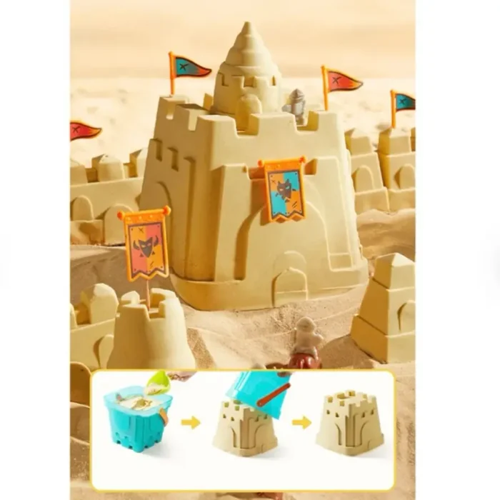 Набір для гри з пісокм та водою - Замок - Зображення 6