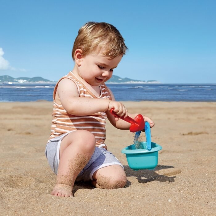 Набір для піску Hape відерце з лопаткою (E4089) - Зображення 3