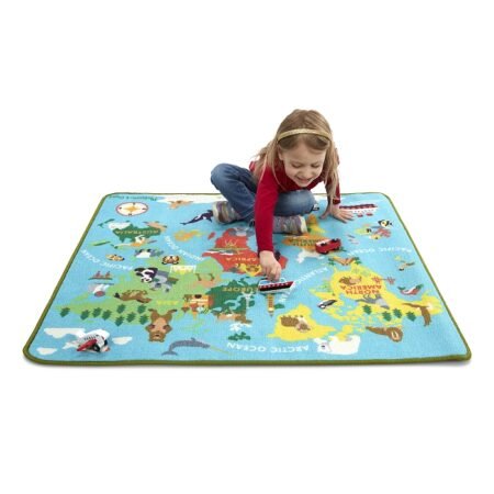 Ігровий килимок  Мапа світу  Melissa&Doug (MD15194) - Зображення 6