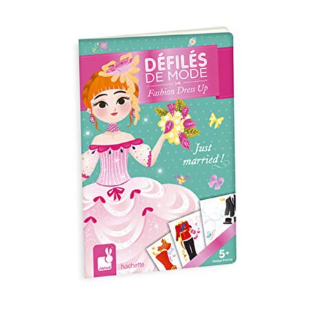 Набір для творчості Janod Модне вбрання Весільне вбрання