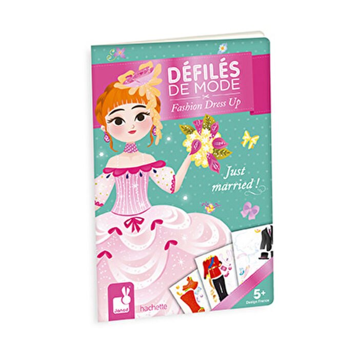 Набір для творчості Janod Модне вбрання Весільне вбрання - Зображення 1