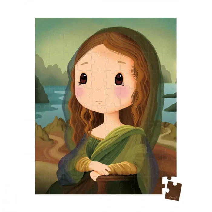 Пазл Janod за мотивами Леонардо да Вінчі 100ел - Зображення 3