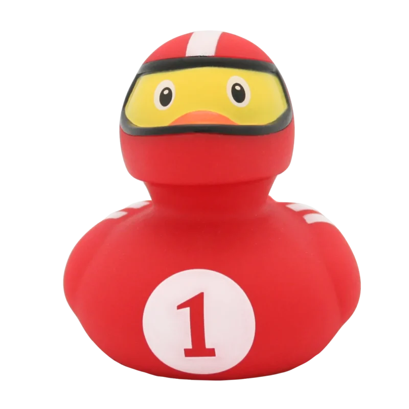 Качка Гонщик червоний FunnyDucks (1869)