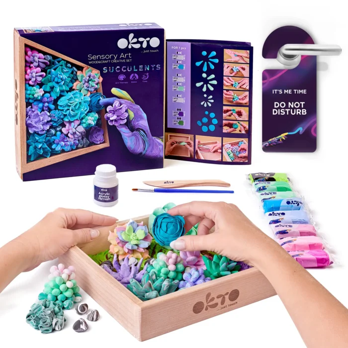 Wood&Craft Зроби сам Суккуленти TM OKTO 21 21 cm Ніжність - Зображення 2