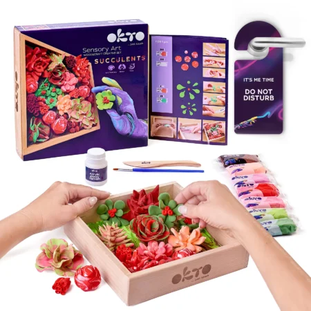 Wood&Craft Зроби сам Суккуленти TM OKTO 21 21 cm Пристрасть - Зображення 2