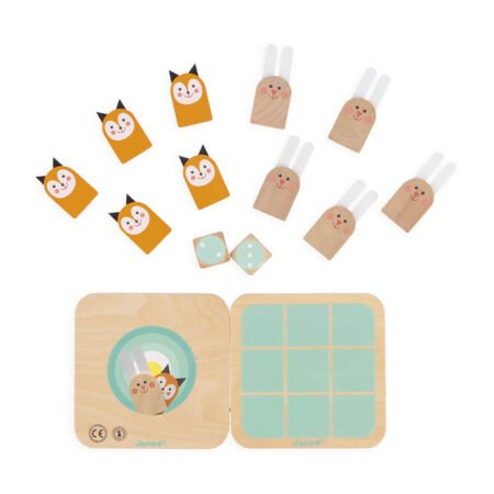 Настільна гра Janod Хрестики-нулики 2 в 1 - Зображення 3