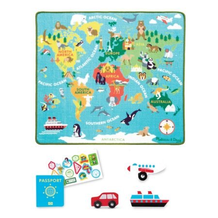 Ігровий килимок  Мапа світу  Melissa&Doug (MD15194) - Зображення 2