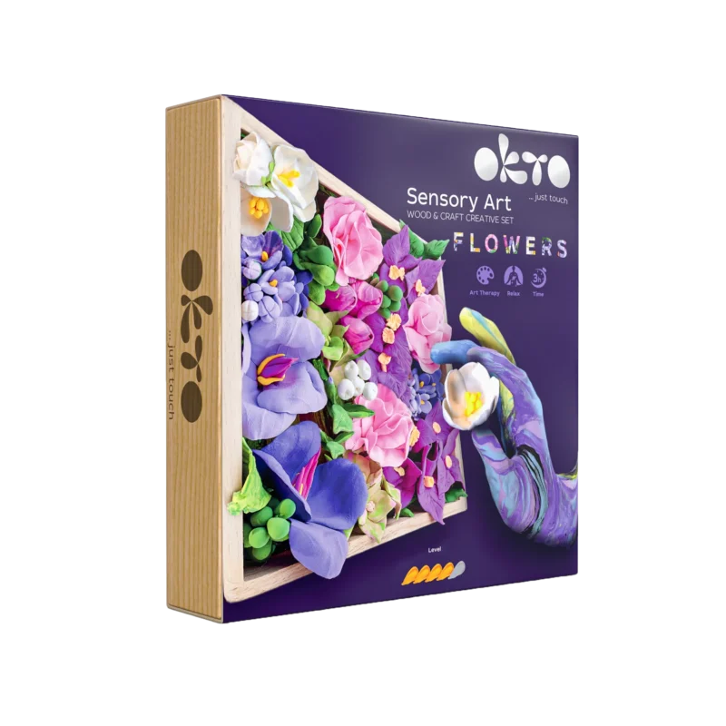 Wood&Craft Зроби сам Квіти TM OKTO 21 21 cм Натхнення