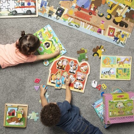 Дерев'яні пазли у футлярі  Тварини  Melissa&Doug (MD31362) - Зображення 6