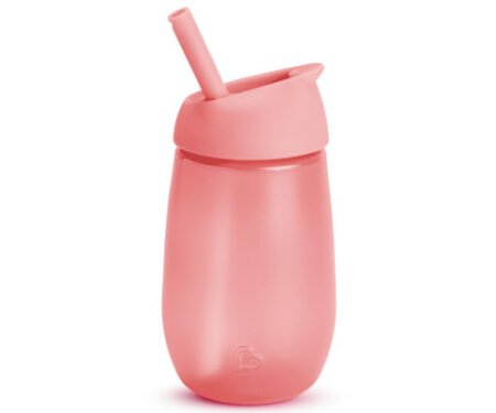 Пляшка непроливна Munchkin® Simple Clean™, 296 мл. (рожева)