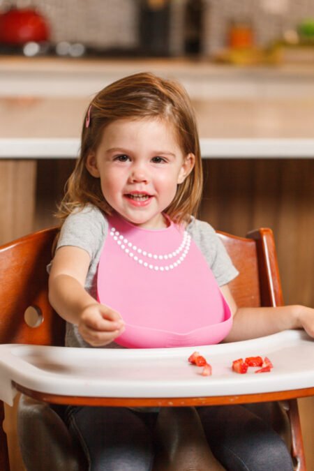 Нагрудник breakfast-at-moms-pink - Зображення 2