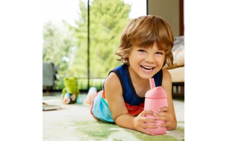 Пляшка непроливна Munchkin® Simple Clean™, 296 мл. (рожева) - Зображення 3