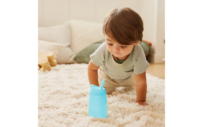 Пляшка непроливна Munchkin® Simple Clean™, 296 мл. (блакитна) - Зображення 3