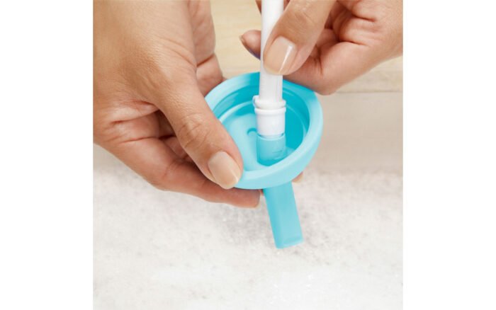 Пляшка непроливна Munchkin® Simple Clean™, 296 мл. (блакитна) - Зображення 2