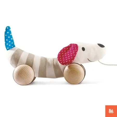 Дитяча каталка Hape М'яка собачка (E8505) - Зображення 2