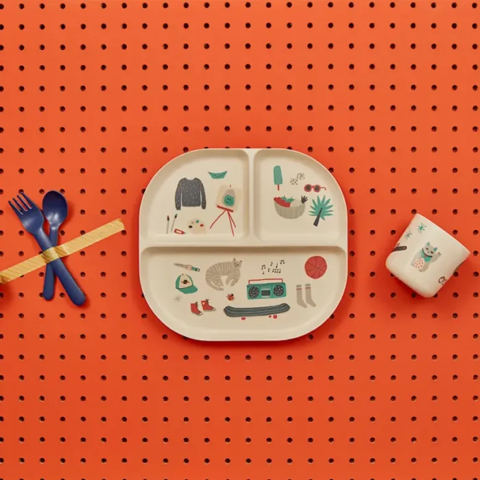 Набір посуду Bambino Kids Dinner Set Royal Blue - Зображення 2