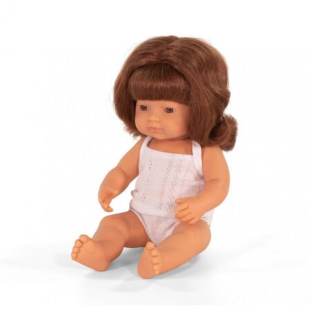 Кукла-пупс Miniland рыжая девочка 38 - Зображення 2
