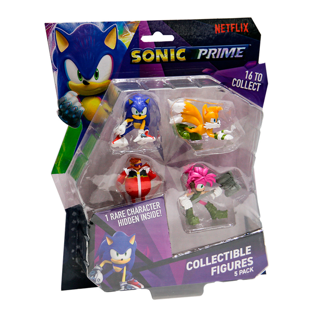 379564823 Набор игровых фигурок SONIC PRIME – ПРИКЛЮЧЕНИЯ ЭМИ (5 фигурок, 6,5 cm) - Зображення 1