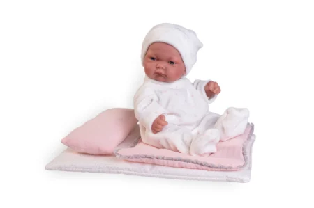 Пупс Pitu maletin con camita y vestidos 26 см ANTONIO JUAN (84094)