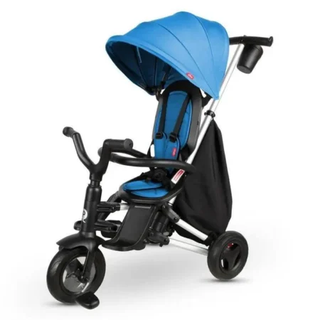 Велосипед складаний триколісний дитячий Nova+ Rubber Sky Blue (7290116960913)