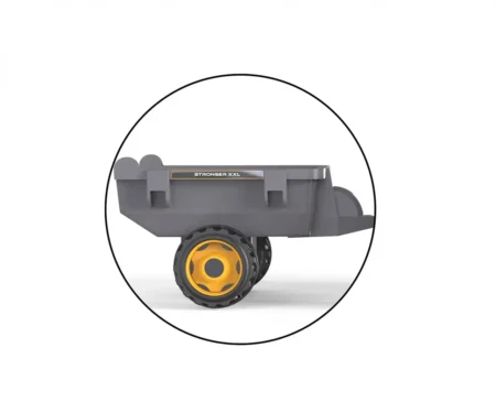 Дитячий педальний Трактор XXL сірий - Зображення 3