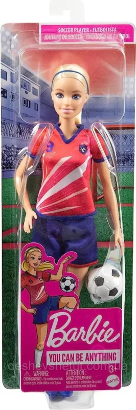 Лялька Barbie You can be Кен Футболістка (HCN17)