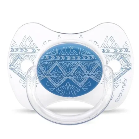 Пустушка фізіологічна, 4-18 місяців,  Couture /темно-синя (8426420045919)