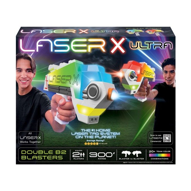 5 Ігровий набір для лазерних боїв - LASER X ULTRA ДЛЯ ДВОХ ГРАВЦІВ - Зображення 2