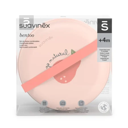 Набір комбінованих тарілок  Go natural /рожевий, рожева груша (8426420080941)