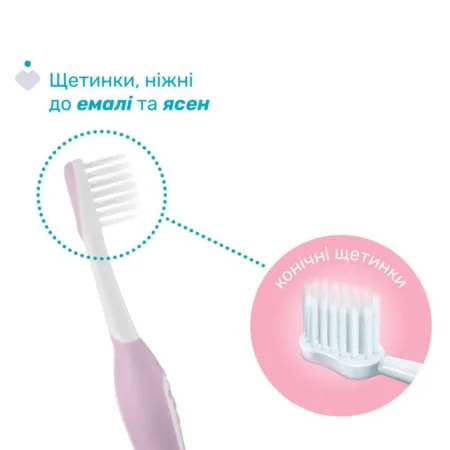 Зубна щітка, 6-36 міс. (дівчинка) - Зображення 3