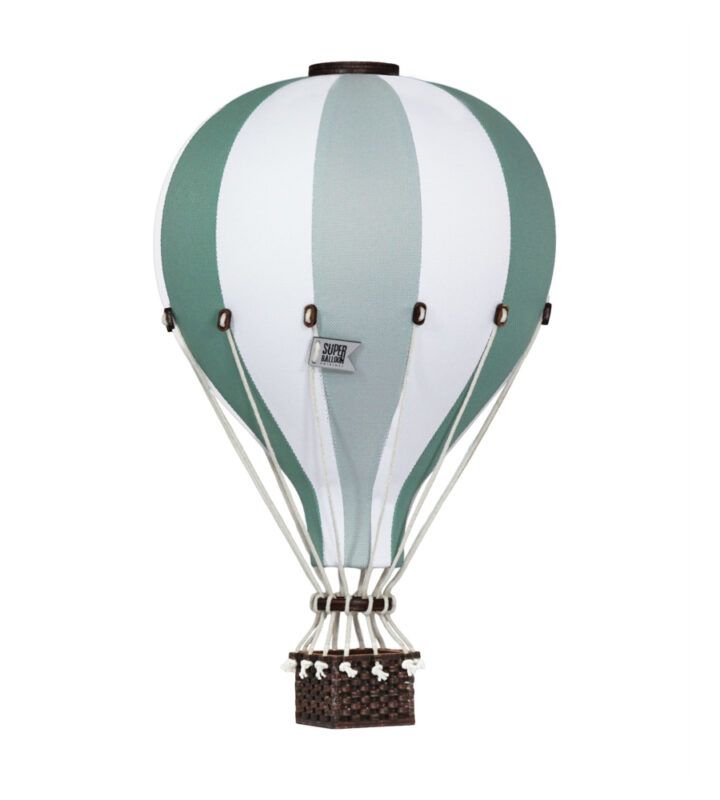 Повітряна куля - Decorative Balloon size S - WHITE / MINT / GREEN