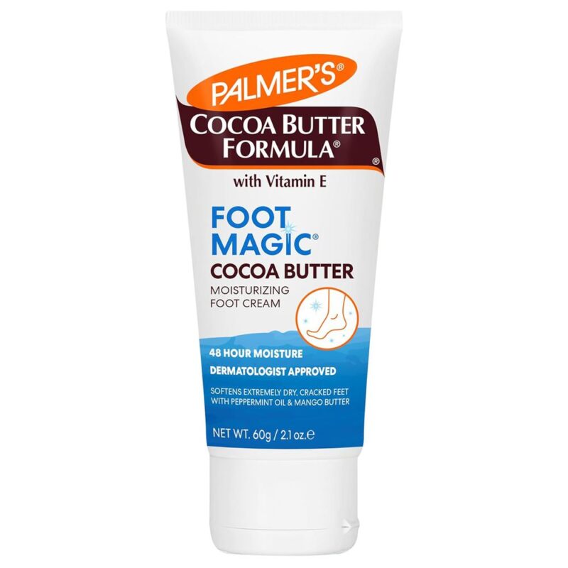 Тонізуючий крем для ніг з маслом какао та олією перцевої м'яти Palmer's® Cocoa Butter Formula®, 60 г