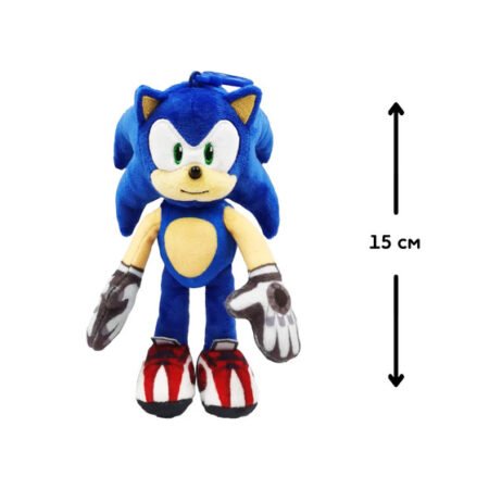 Мягкая игрушка на клипсе SONIC PRIME – СОНИК-СПОРТСМЕН (15 cm) - Зображення 2
