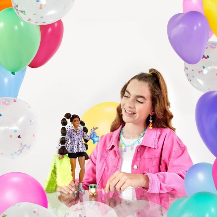 Лялька Barbie Extra з хвостиками і гумками - Зображення 6