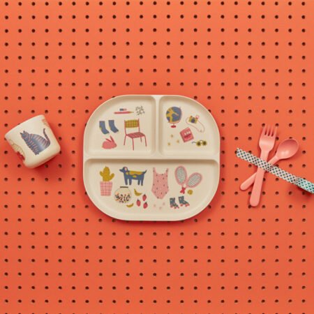 Набір посуду Bambino Kids Dinner Set Coral - Зображення 2