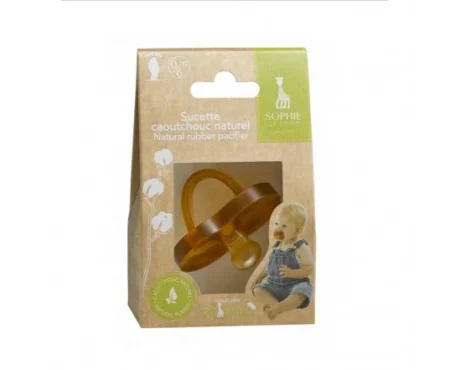 Пустушка So`Pure Naturale Rubber Pacifier 0-6