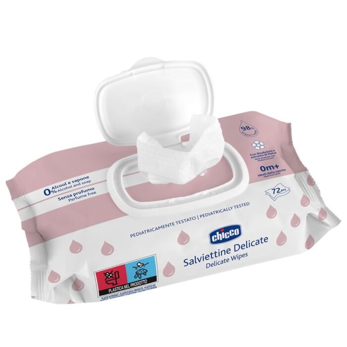 Серветки м`які очищаючі, делікатні, 72 шт. - Зображення 2