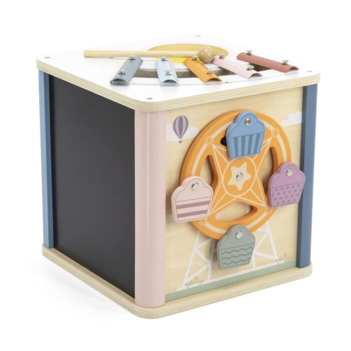 Бізікуб дерев'яний Viga Toys PolarB 8 в 1 (44098) - Зображення 5