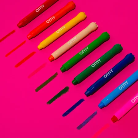 Кольорові воскові олівці ( 9шт) - Зображення 4