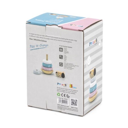 Пірамідка Viga Toys PolarB Щеня (44042) - Зображення 2