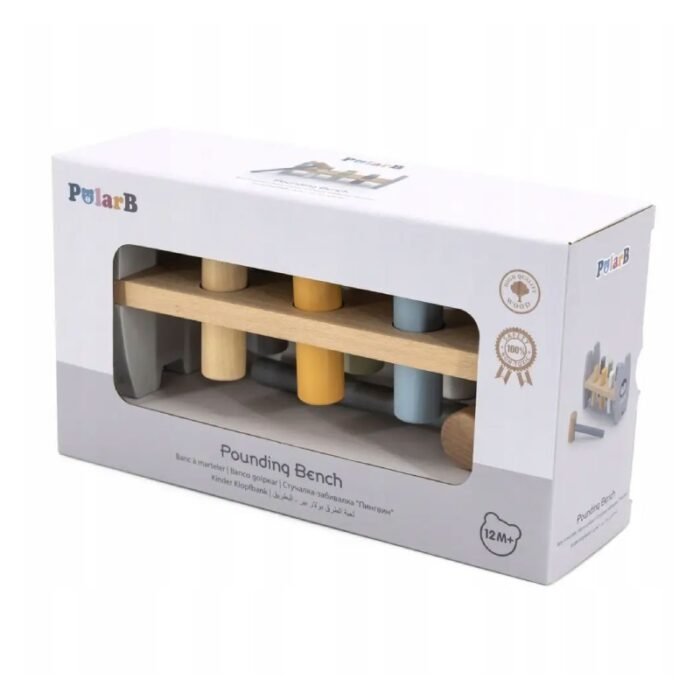derevyannaya-stuchalka-pingvinchik-44207-polarb111-800x800 Дерев'яна стукалка Viga Toys PolarB Пінгвінчик (44207) - Зображення 1