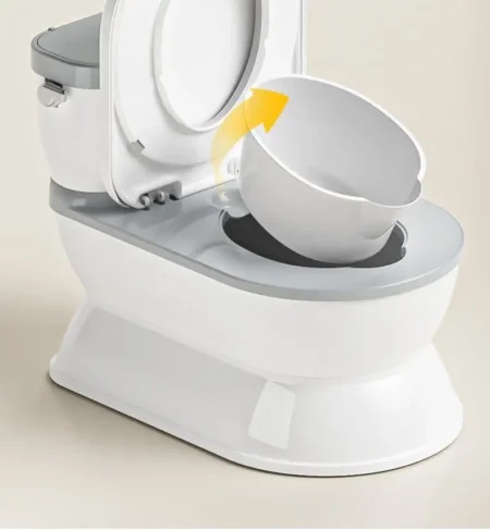 Дитячий горщик-унітаз, сірий - Babyhood - Зображення 2