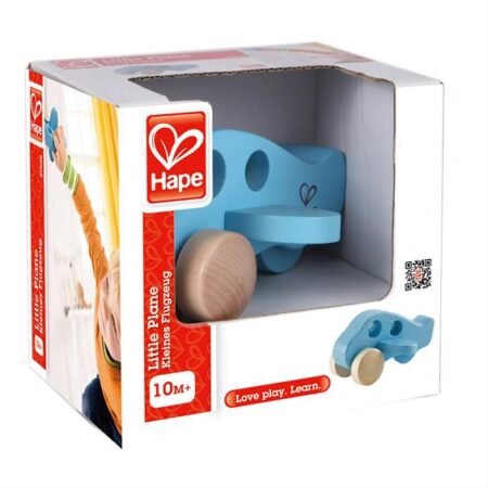 Каталка дерев'яна Hape Маленький літак (E0050)